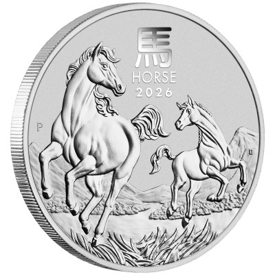 Mėnulio arklys (2026) - 1 Oz - sidabro investicinė moneta