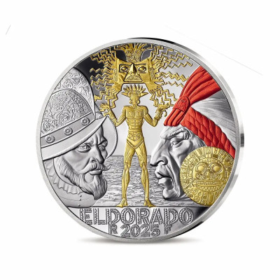 Eldorado kopija - 22,2g - Kolekcinė sidabro moneta