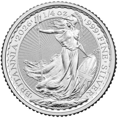 Britannia (2026) - 1/4 Oz - Silver Investment Coin
