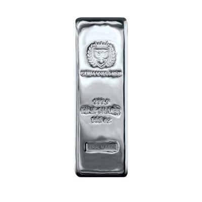 Germania Mint - 100 Oz - investicinis sidabro luitas
