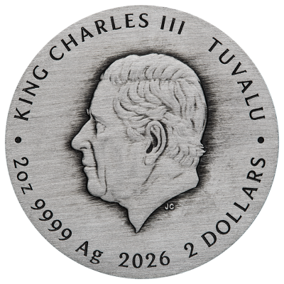 Nepažįstami dalykai (2026) - 2 Oz - Sidabrinė kolekcinė moneta