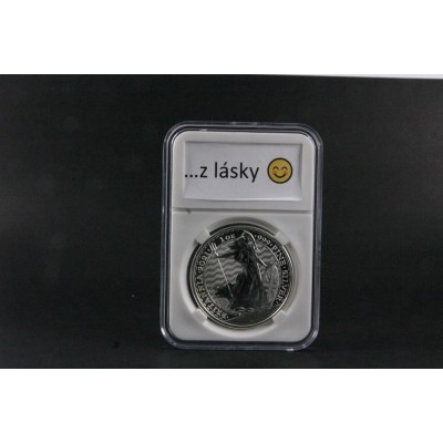 Plastový držák na minci o průměru 38-40mm