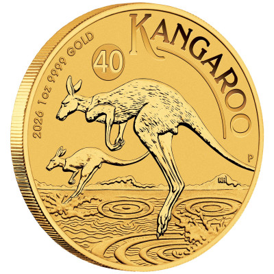 Australijos kengūra (2026 m.) - 1 oz - Auksinė moneta