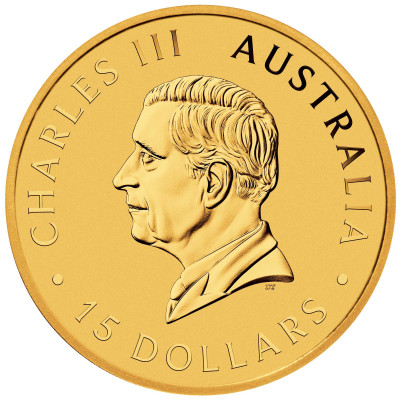 Australijos kengūra (2026) - 1/10 Oz - auksinė investicinė moneta