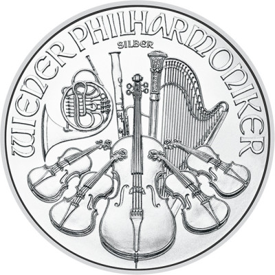 Wiener Philharmoniker (2026) - 1 Oz - sidabro investicinė...