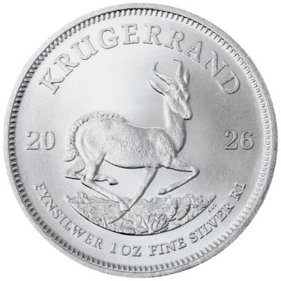 Krugerrandas (2026) - 1 Oz - sidabro investicinė moneta
