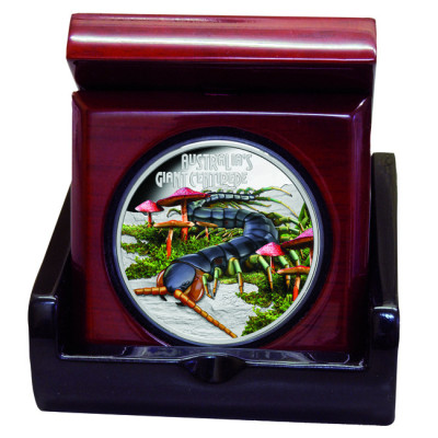 Milžiniška šimtakojė (2026) - 1 oz kolekcinė sidabro moneta