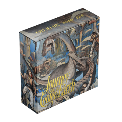 Kelionė į Žemės centrą (2026 m.) - 3 oz - kolekcinė sidabro moneta