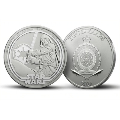 Star Wars Darth Vader (2026) - 1 Oz - Sidabrinė investicinė moneta