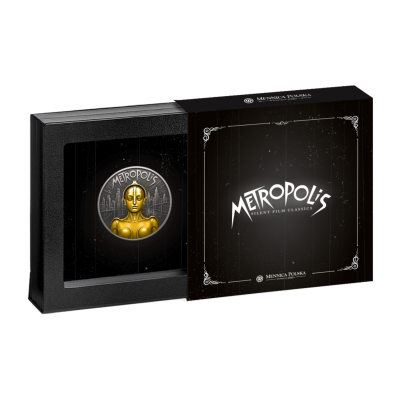 Metropolis (2025), sillent film classics - sidabrinė kolekcinė moneta