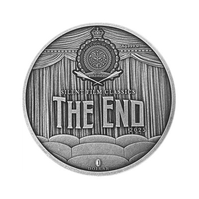 Metropolis (2025), sillent film classics - silver collector coin
