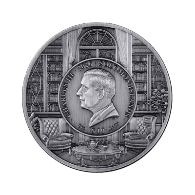 Agatha Christie (2026) - 5 oz sidabro kolekcinė moneta