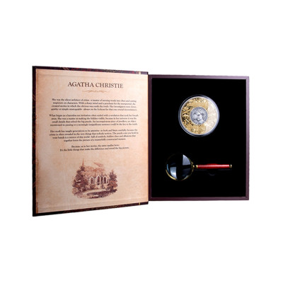 Agatha Christie (2026) - 5 Oz - Silver Collector Puzzle Coin