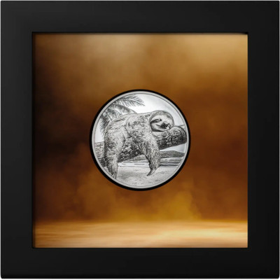 Septynios mirtinos nuodėmės - Tinginystė - (2026) - 1 Oz kolekcinė sidabro moneta