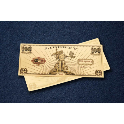Sent Gaudenso Laisvė - 24 k aukso banknotas - bet kurie metai