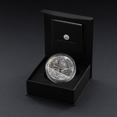Robinas Hudas - 2 oz - sidabrinė kolekcinė moneta