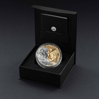 Gražuolė ir pabaisa - 2 oz - Sidabrinė kolekcinė moneta