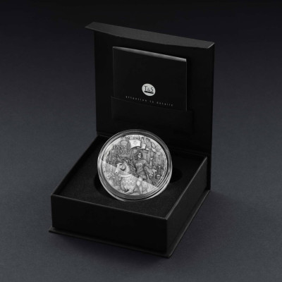 Žana d'Ark - 2 oz - sidabrinė kolekcinė moneta