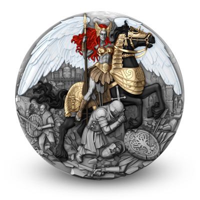 Valkirija - 2 oz - Sidabrinė kolekcinė moneta