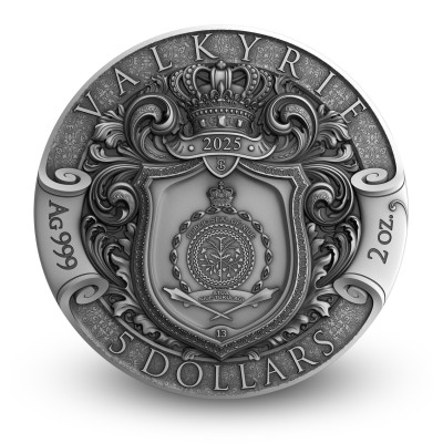 Valkirija - 2 oz - Sidabrinė kolekcinė moneta