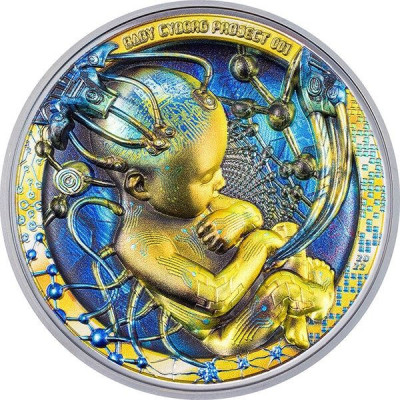 Kūdikių kiborgų revoliucija (2022) - 3 oz sidabro...