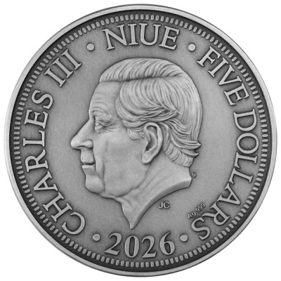 „Compass Rose“ (2026) – 2 oz – sidabrinė kolekcinė moneta