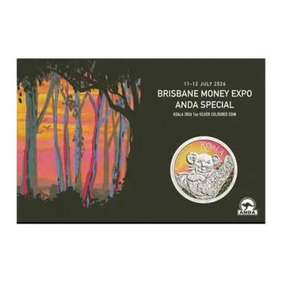 „Koala Brisbane Expo“ (2026) – 1 uncija – sidabrinė...