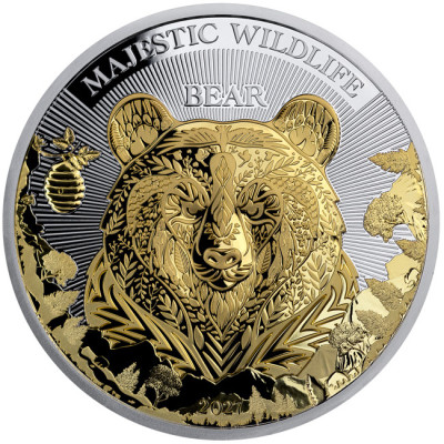 „The Bear“ (2027) – 5 uncijos – sidabrinė kolekcinė moneta
